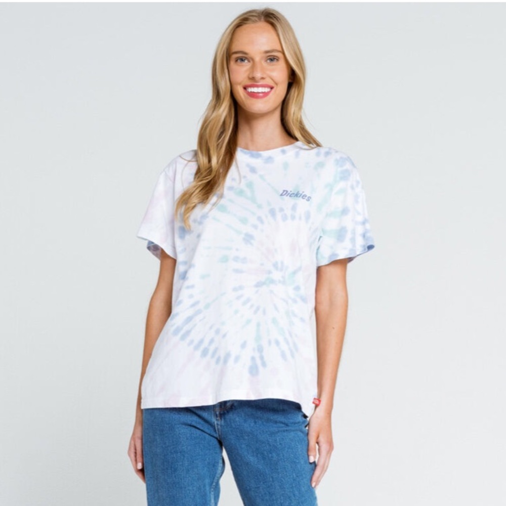 HP! NWT Dickies Historic Oversized Tie Dye Tee